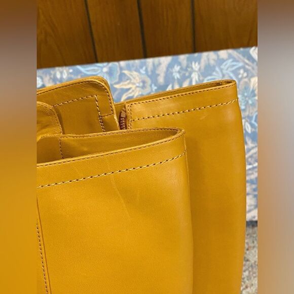 ULLA JOHNSON Adler Leather Buckle Knee High Boots size 37 - Picture 11 of 15